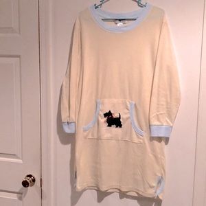 Blue and Yellow Loungey PJ Shirt